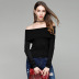 Women s Off-the-shoulder Sexy Sweater  NSYH9731