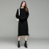 new loose knitted long sleeve shirt dress NSYH9734