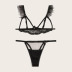 new sexy temptation transparent lace charming underwear suit  NSYO9766