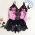  sling V-neck hollow lace temptation women s Sexy lingerie suit NSYO9772
