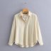 women s new comfortable long-sleeved corduroy shirt  NSAM9796