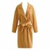 slim-fit mid-length casual woolen coat  NSAM9828