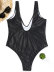 sexy printing one-piece ladies swimsuit   NSHL9847