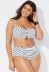 plus size steel ring one-piece swimsuit  NSHL9852