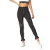 slim high waist black jeans NSSY9860