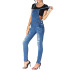casual loose one-piece denim overalls  NSSY9879