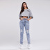 slim-fit buttocks ripped jeans NSSY9917