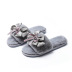 autumn and winter plush cute bow hair cotton slippers  NSPE10013