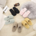 lamb hair warm indoor cotton slippers NSPE10028
