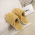 lamb hair warm indoor cotton slippers NSPE10028