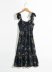 Floral Lace Sling Chiffon Dress NSAM10409