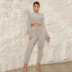 new women s casual long-sleeved top trousers two-piece NSYI10432