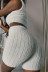 women s sleeveless vest shorts sweater two-piece NSYI10480