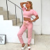 New Women s Lace Pants Suit Casual Two-piece  NSYI10496