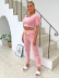 New Women s Lace Pants Suit Casual Two-piece  NSYI10496