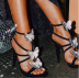 new women s rhinestone high heel sandals  NSSO10559