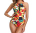 New One Piece Conservative Lace Pleated Swimwear  NSHL10634