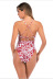 printed one-piece bikini swimsuit  NSHL10645