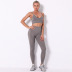 beauty back bra high waist hip yoga pants set  NSNS10686