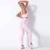 knitted seamless sexy line hip-lifting yoga suit NSNS10728