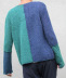 suéter informal con cuello en V y botones con costuras NSLK10740