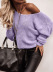 women s new casual round neck long-sleeved sweater  NSLK10763