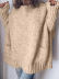 suéter suelto de manga larga de color sólido NSLK10765