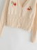 embroidered slim fit women s sweater  NSAM10820