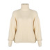 solid color casual loose turtleneck sweater NSLK10888