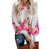 loose fashion floral pattern ladies shirt   NSSI10922