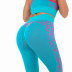seamless knitted sexy leopard print hip-lifting slim yoga pants  NSNS11041
