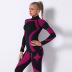Seamless knitted high neck long sleeve quick-drying yoga clothing NSNS11057
