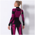 Seamless knitted high neck long sleeve quick-drying yoga clothing NSNS11057