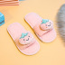 children s Teddy curl plush slippers  NSPE11146