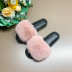 New fashion women s soft-soled flat-heeled plush slippers  NSPE11159