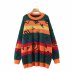 wholesale women s new rainbow striped lollipop sweater NSAM6350