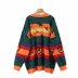 wholesale women s new rainbow striped lollipop sweater NSAM6350
