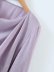 wholesale autumn new spot bowknot decorated silk satin texture top shirt NSAM6360
