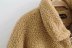 wholesale new zipper double pocket lamb velvet long-sleeved casual jacket NSAM6416