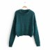 wholesale women s new loose-fitting sweater outer wear pullover short sweater NSAM6417