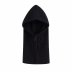 winter neckline hooded knitted cardigan  NSAM11202