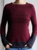 women s new round neck casual solid color stitching sweater NSLK11308