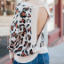 new casual round neck printed knit sweater  NSLK11310