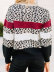 women s new multicolor stitching round neck sweater  NSLK11346