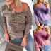 new casual long-sleeved sweater NSLK11372