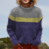 women s new casual loose solid color turtleneck sweater NSLK11374