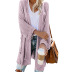 women s new solid color cardigan sweater  NSLK11377