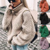 casual loose long-sleeved sweater tops  NSLK11414