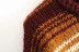 Fashion contrast color stripe knit sweater  NSLD11428