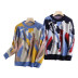 oil painting casual simple pullover sweater  NSLD11431